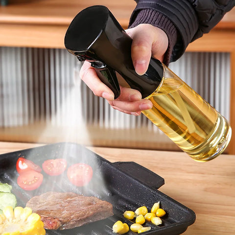 Oil Spray Bottle Cooking Olive Oil Dispenser Soy Sauce Sprayer Containers
